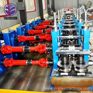 Steel tube roll forming machine tube making mill